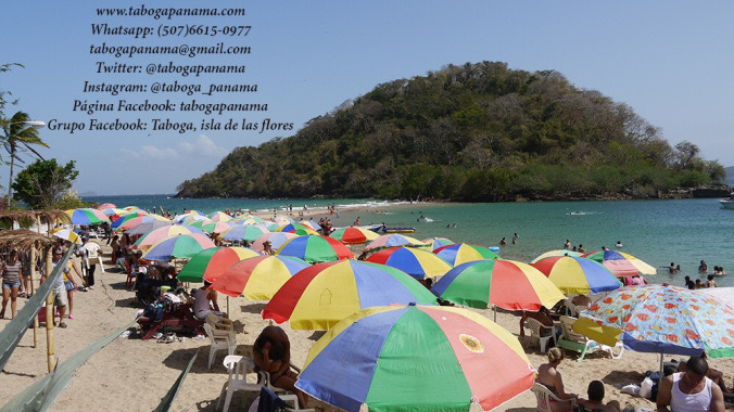 Temporada alta en la isla de Taboga
