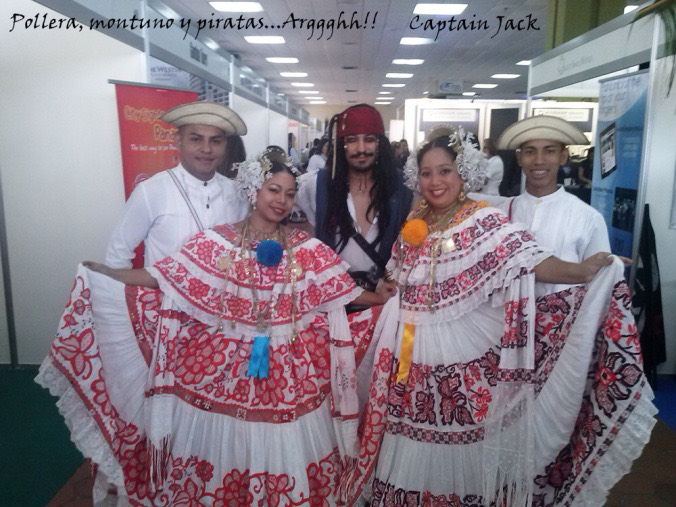 Los piratas de Taboga en Expoturismo Panamá 2019